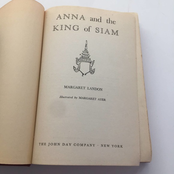 Anna And The King Of Siam by M Landon The King and I - First Edition 1944. - Picture 2 of 6